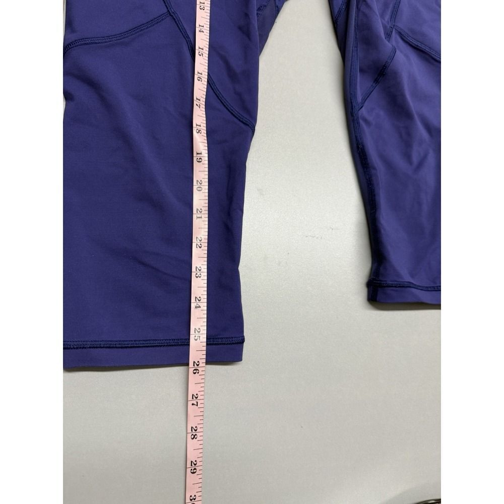 Lululemon Womens Purple/Blue Crop Leggings. Sz 8 - Picture 7 of 10